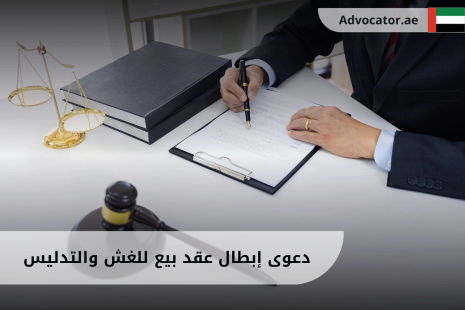 دعوى إبطال عقد بيع للغش والتدليس في الإمارات