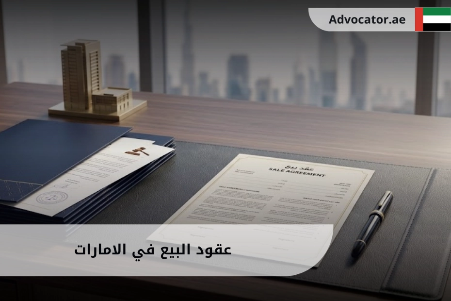 عقود البيع في الامارات
