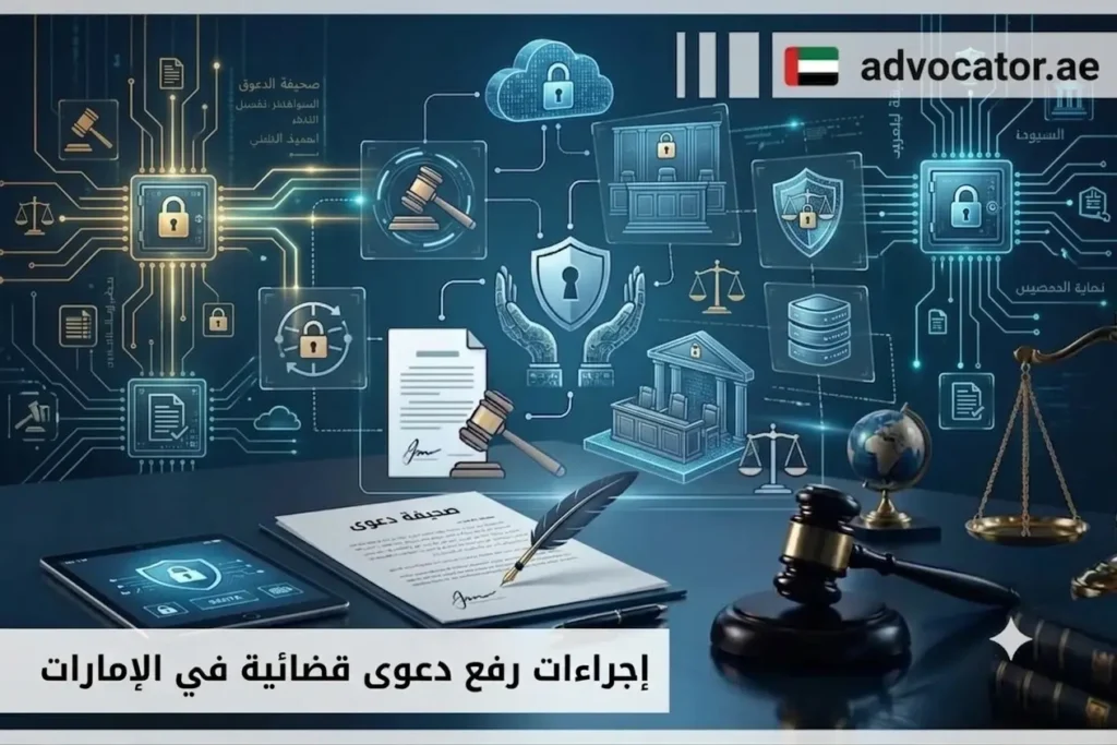 إجراءات رفع دعوى قضائية في الإمارات