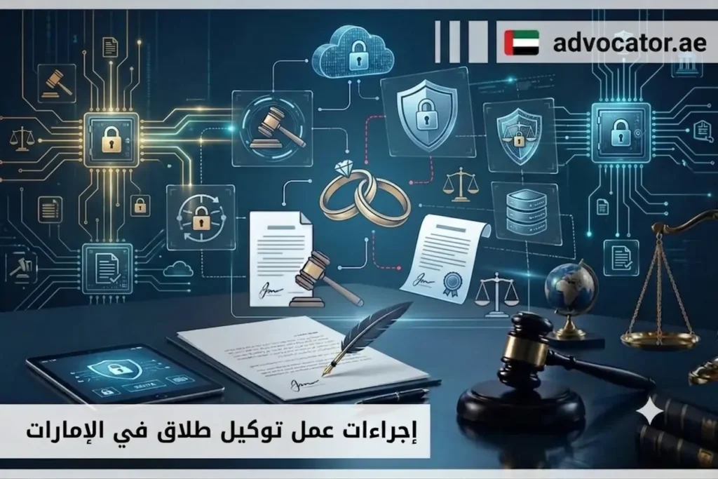 اجراءات عمل توكيل طلاق في الإمارات