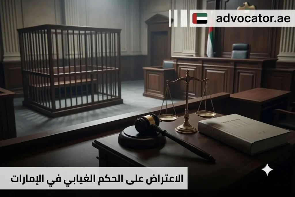 الاعتراض على الحكم الغيابي في الإمارات