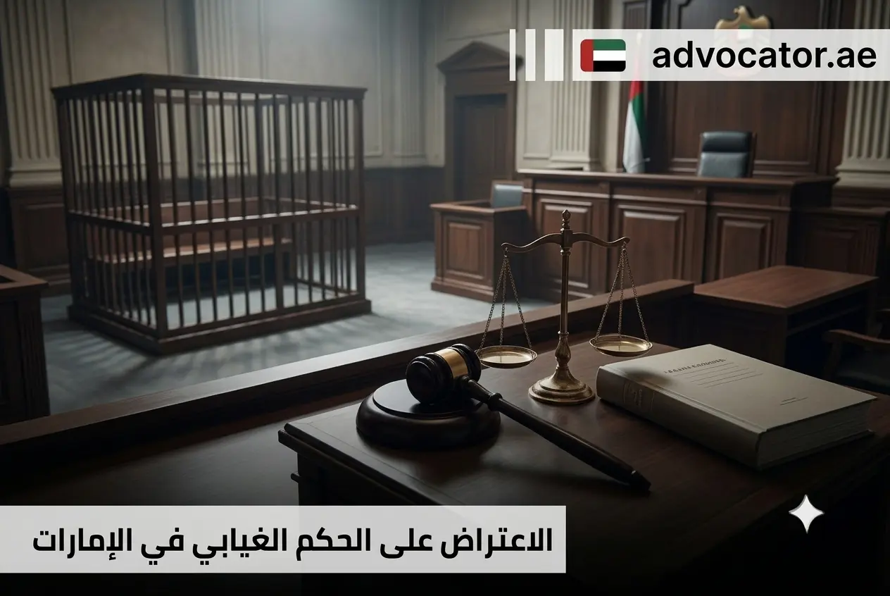 الاعتراض على الحكم الغيابي في الإمارات