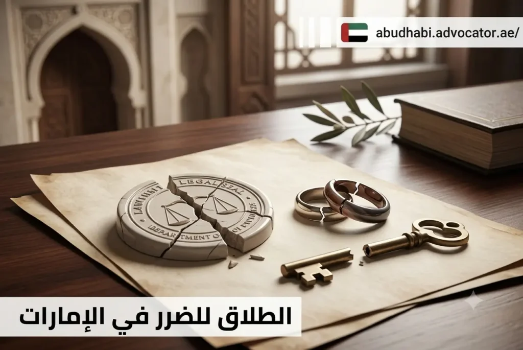 الطلاق للضرر في الإمارات