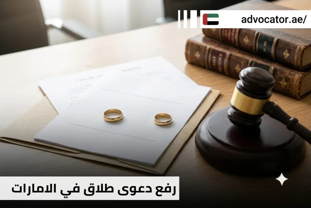 رفع دعوى طلاق في الإمارات