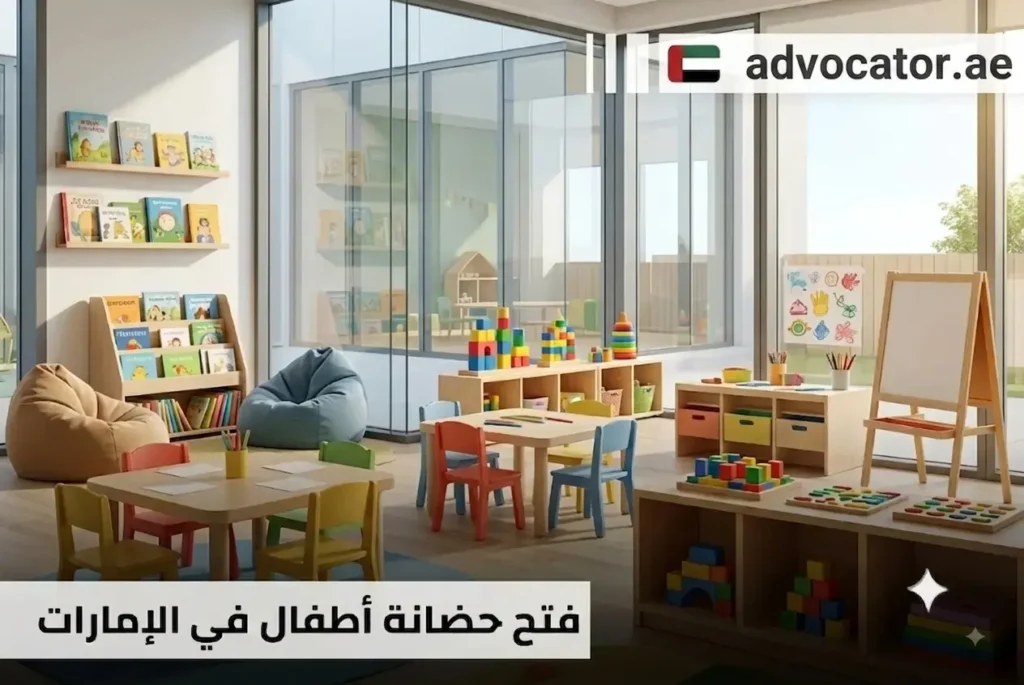 فتح حضانة أطفال في الإمارات