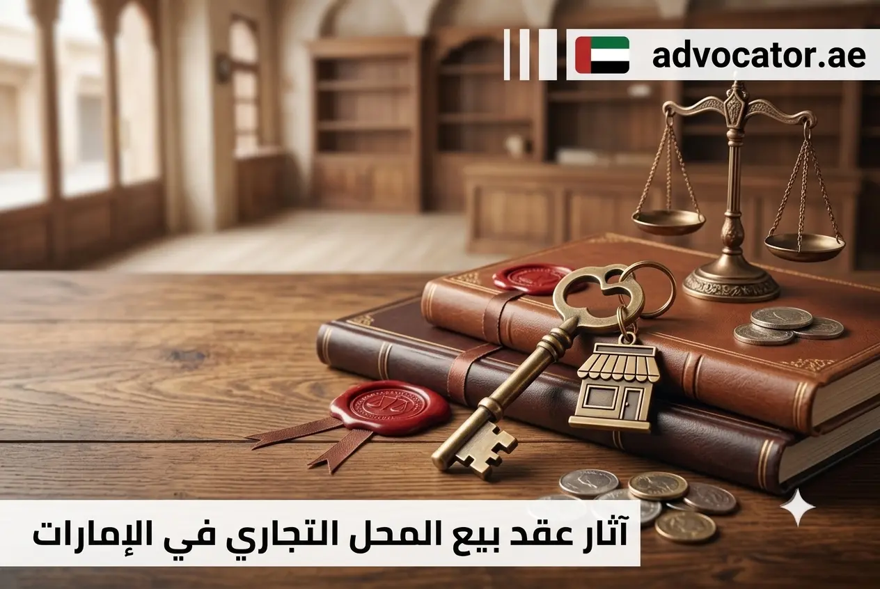 آثار عقد بيع المحل التجاري في الإمارات