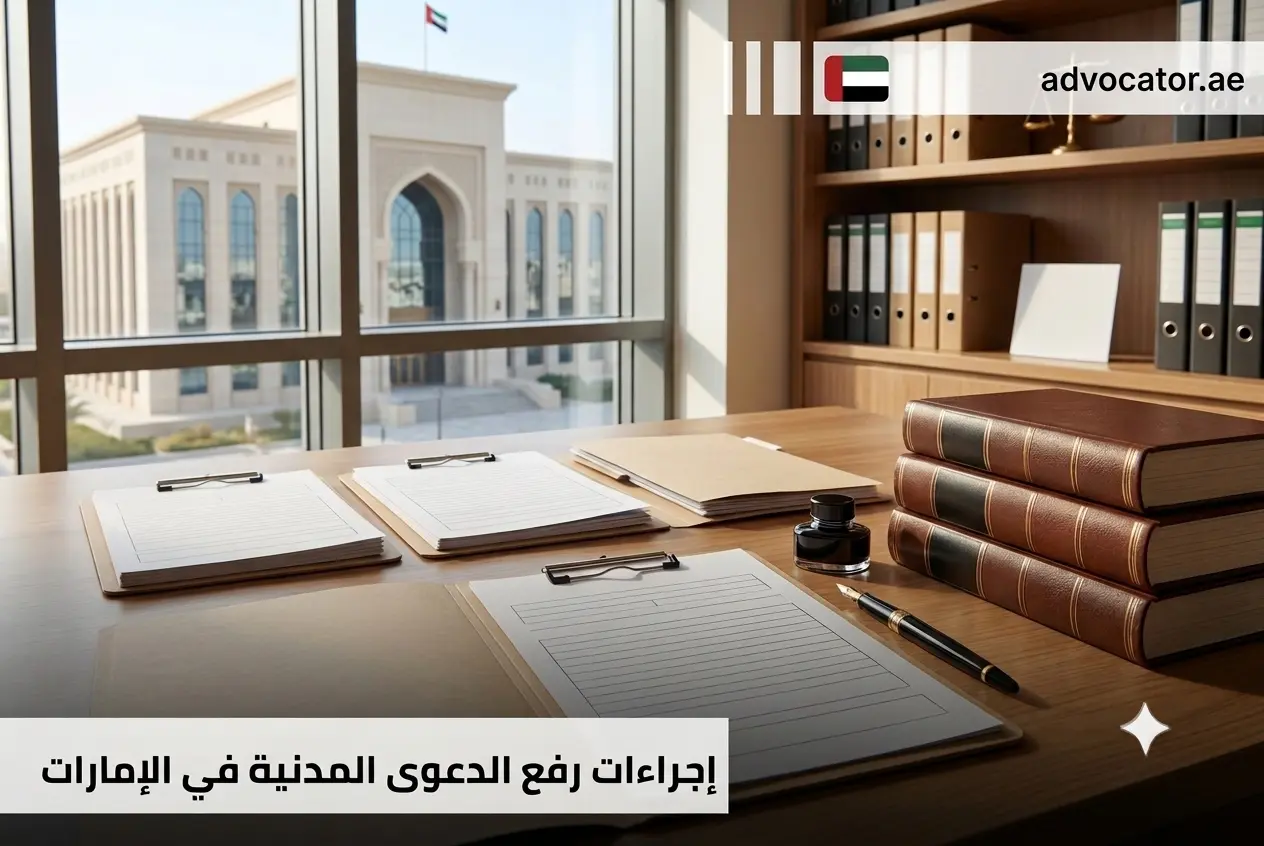 إجراءات رفع الدعوى المدنية في القانون الإماراتي