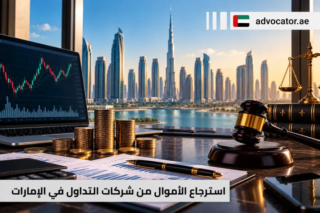استرجاع الأموال من شركات التداول في الإمارات