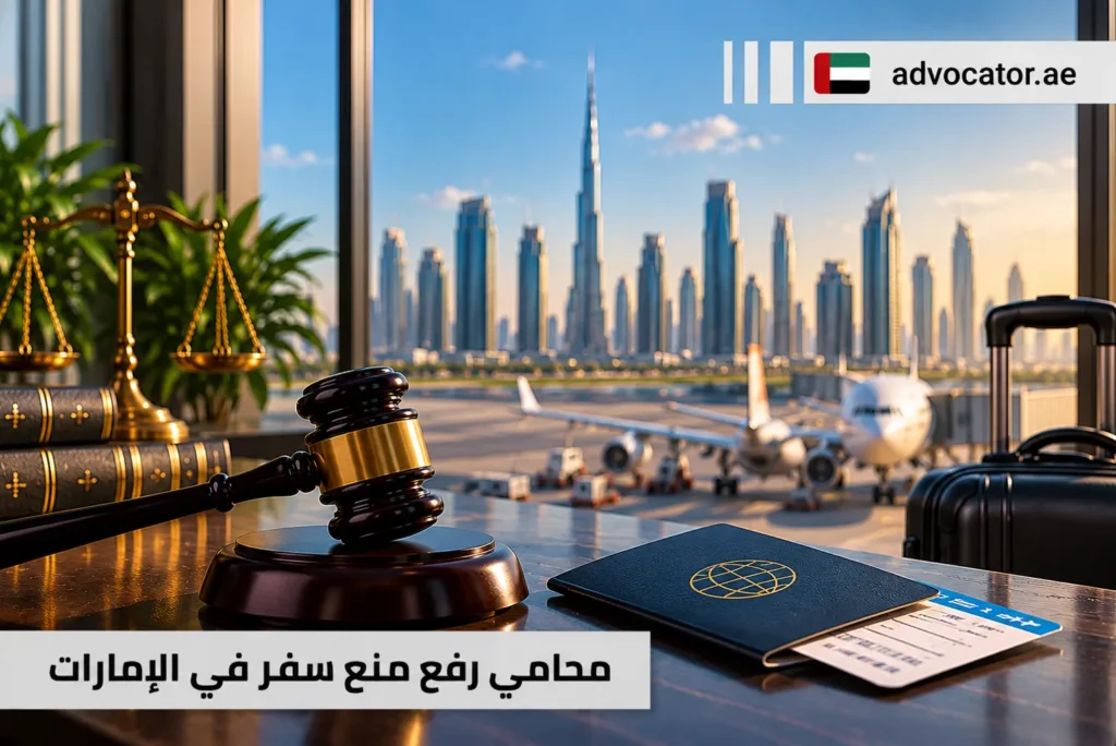 محامي رفع منع سفر في الإمارات