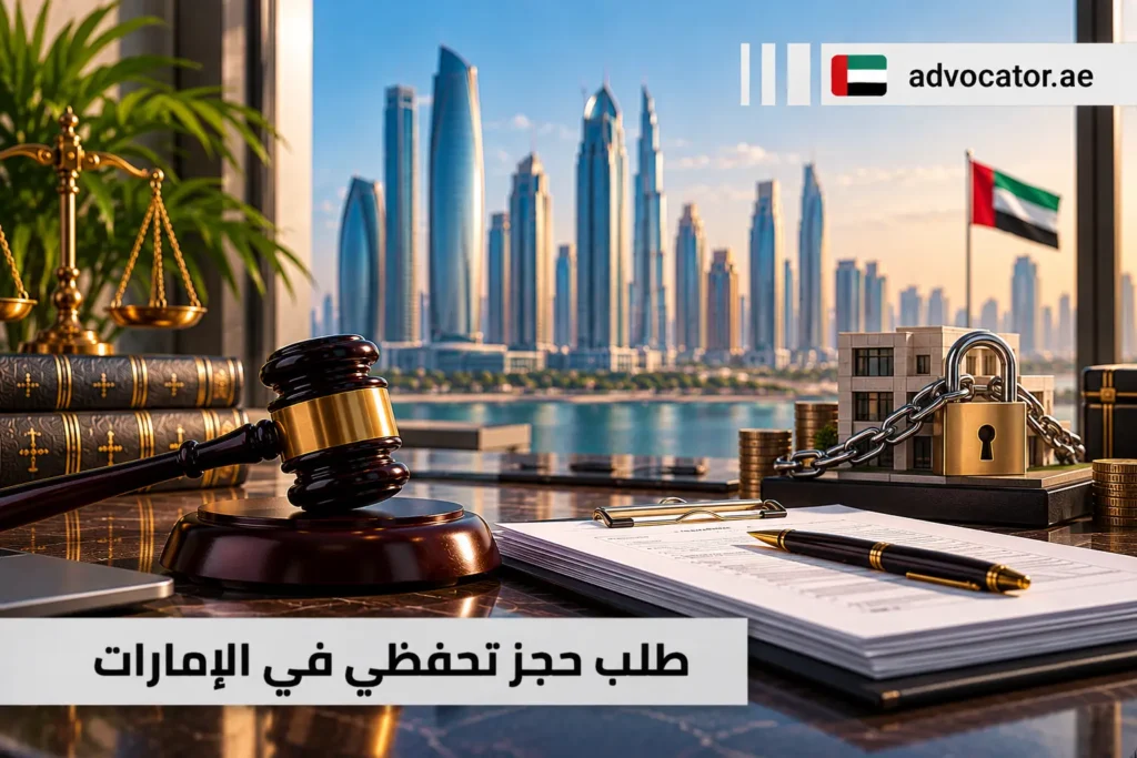 طلب حجز تحفظي في الإمارات