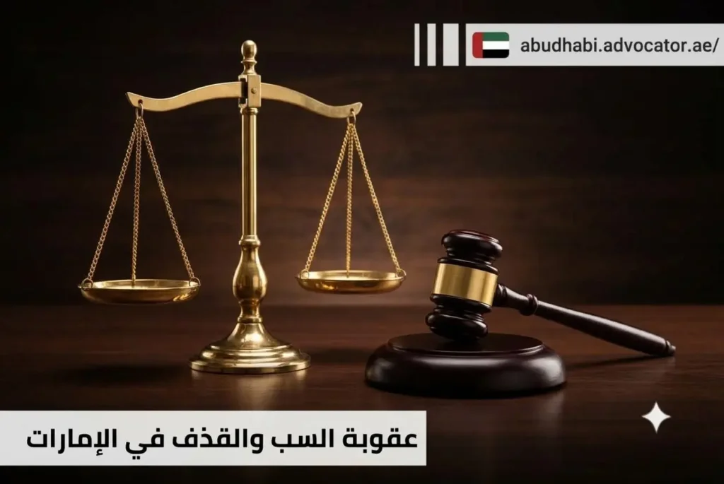 عقوبة السب والقذف في الإمارات
