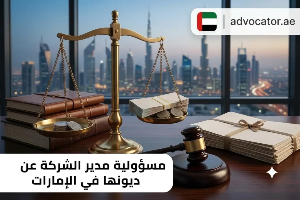 مسؤولية مدير الشركة عن ديونها في الإمارات
